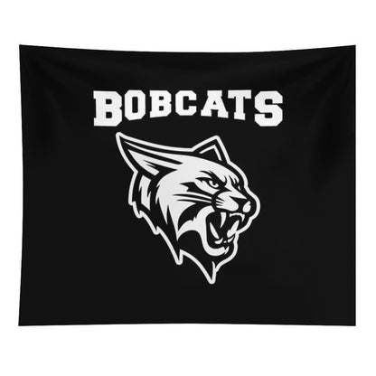 Bobcats Sports with Mascot Tapestry
