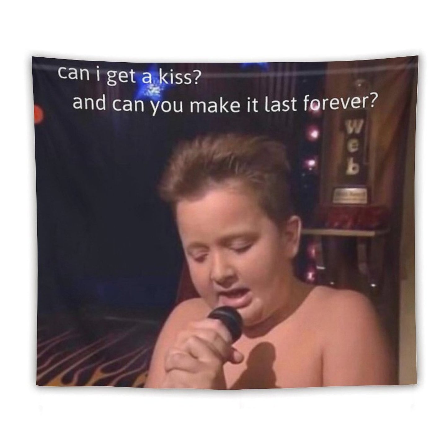 Gibby Singing - ICarly Tapestry