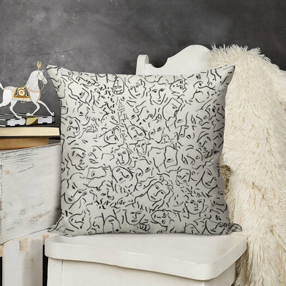 Elio's Face Shirt - Call Me By Your Name Linen Throw Pillow Cover