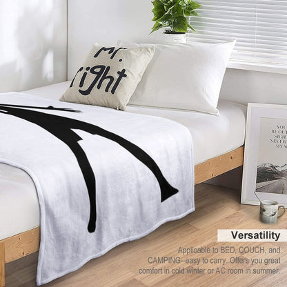 Christiano Ronaldo  CR7  Shadow Design Throw Blanket