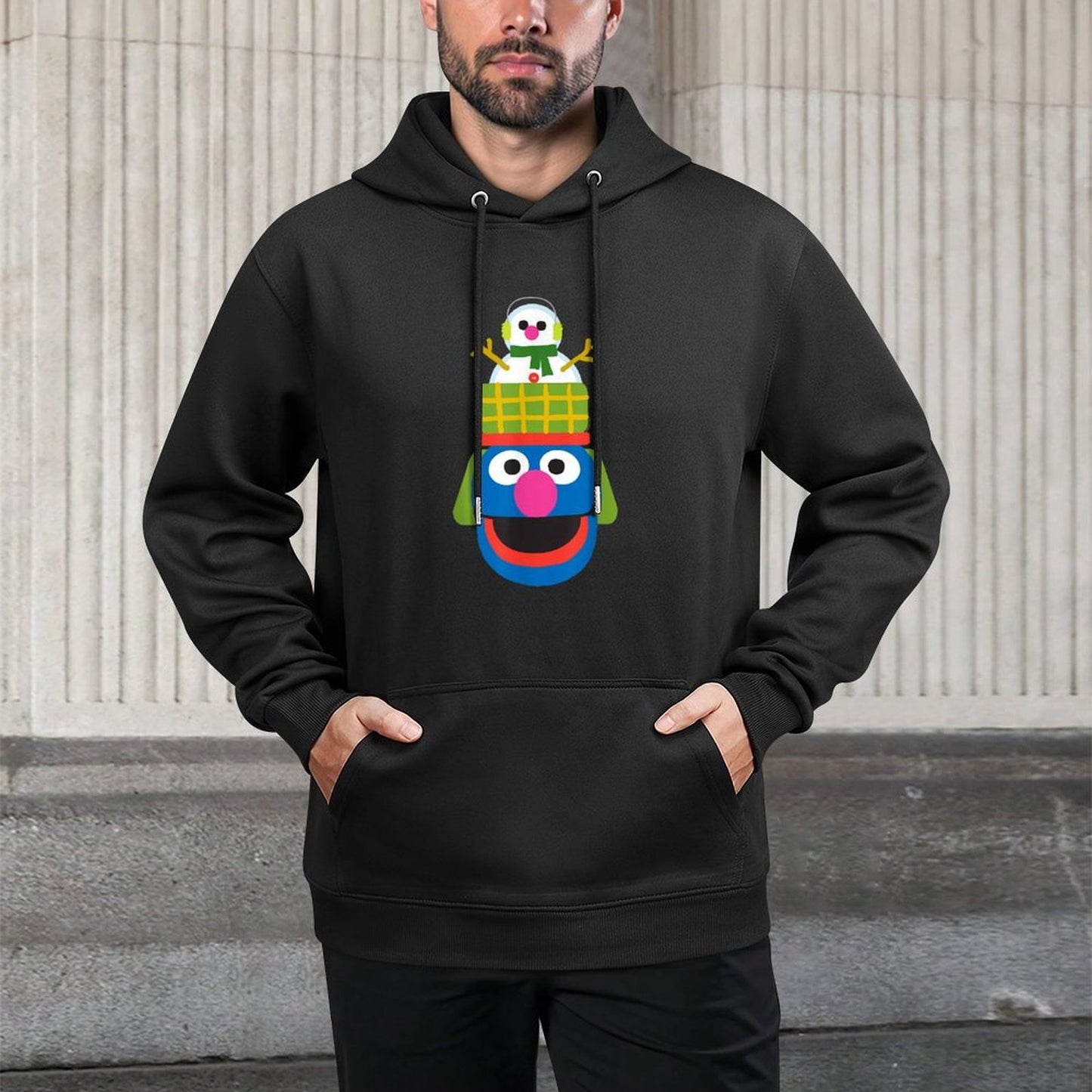 Sesame Street Christmas Nutcracker Grover Relaxed Fit Hoodie