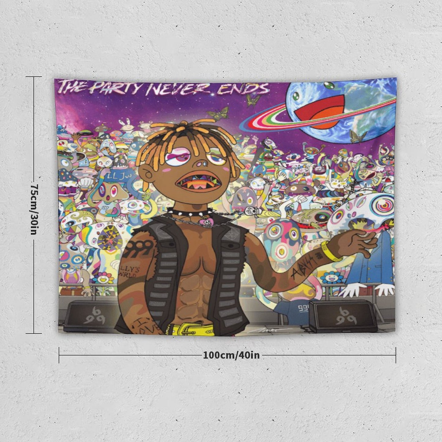 The Party Never Ends (Deluxe) Tapestry