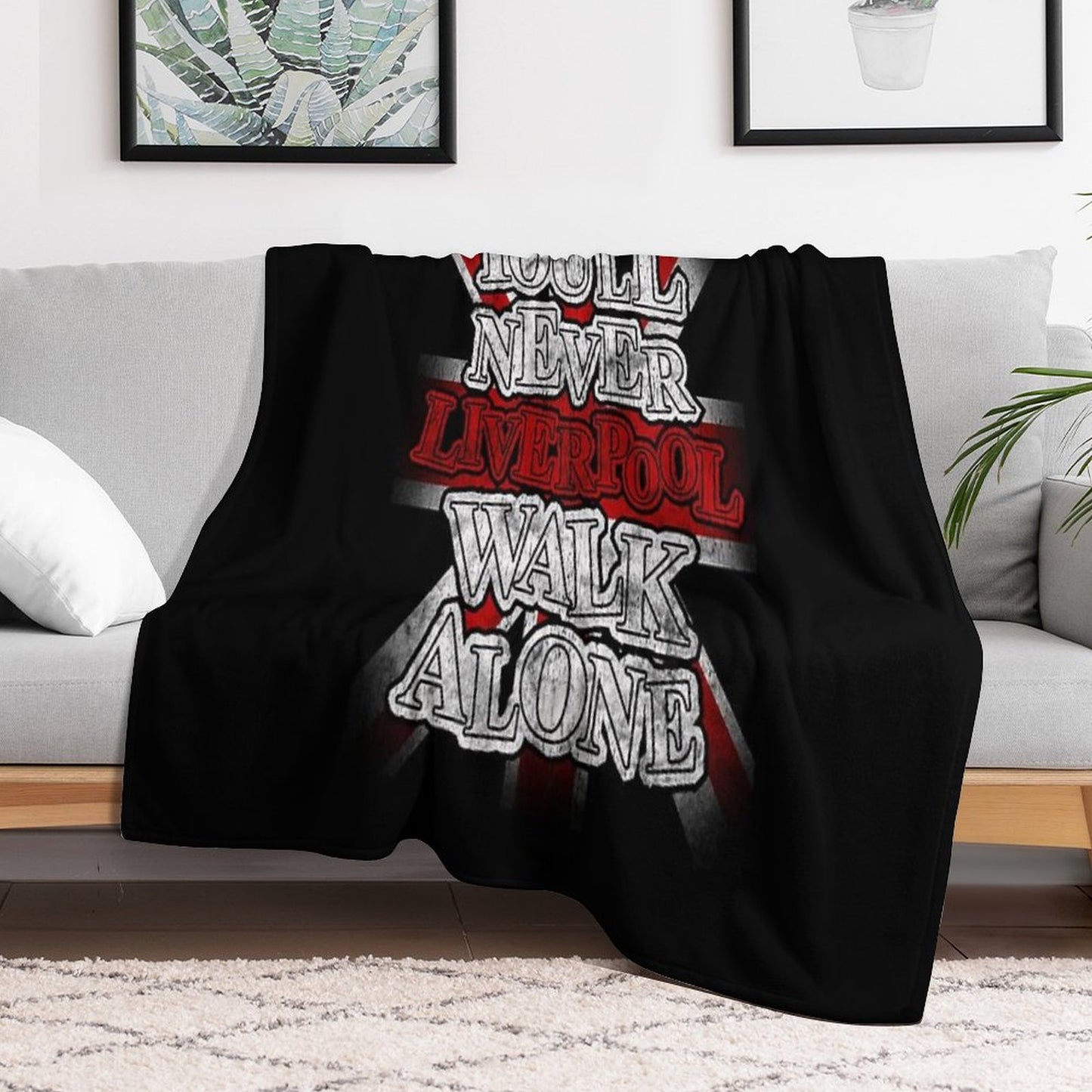 Liverpool - You'll Never Walk Alone Throw Blanket