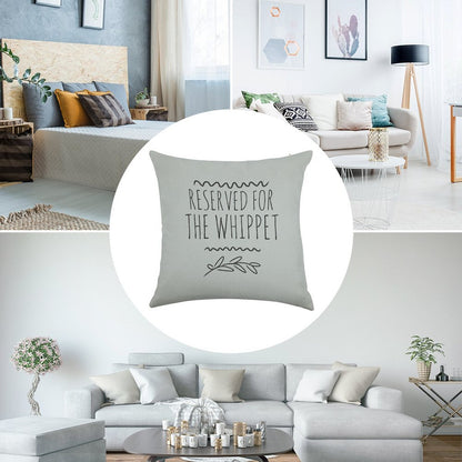 Reserved for The Whippet Linen Throw Pillow Cover
