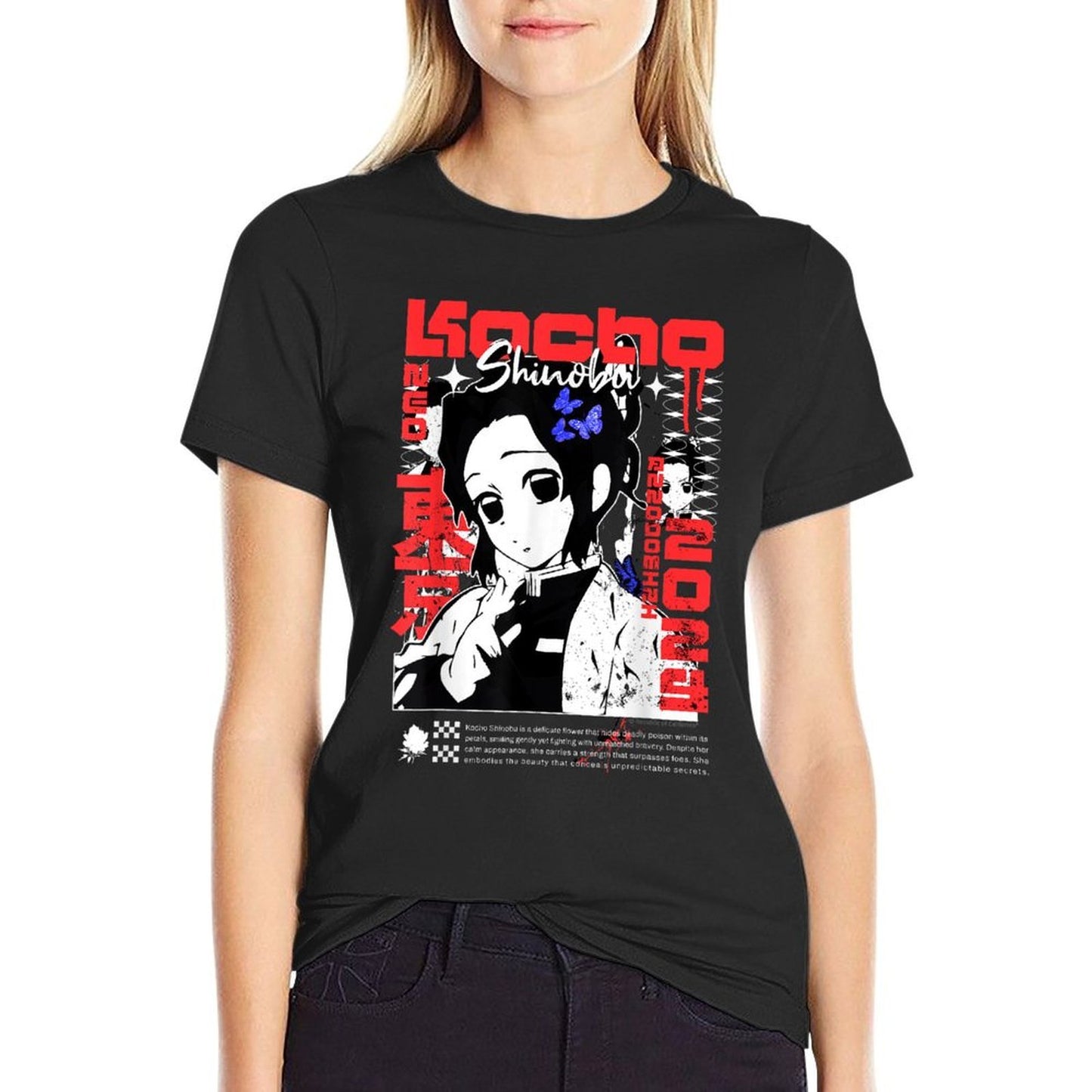 Kocho Shinobu Delicate Flower Poison  Durable T-Shirt