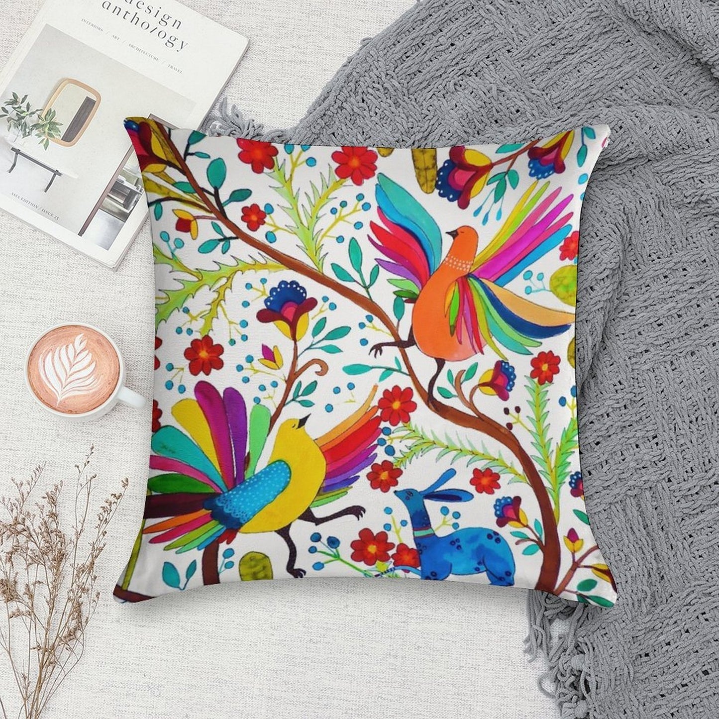 Amate 1 Soft Anti-Pilling Throw Pillow