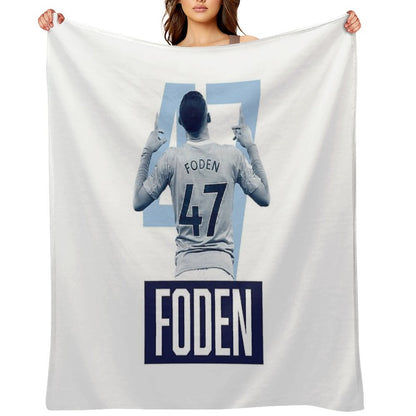 Phil Foden Throw Blanket