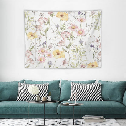 Pretty Wildflowers Tapestry