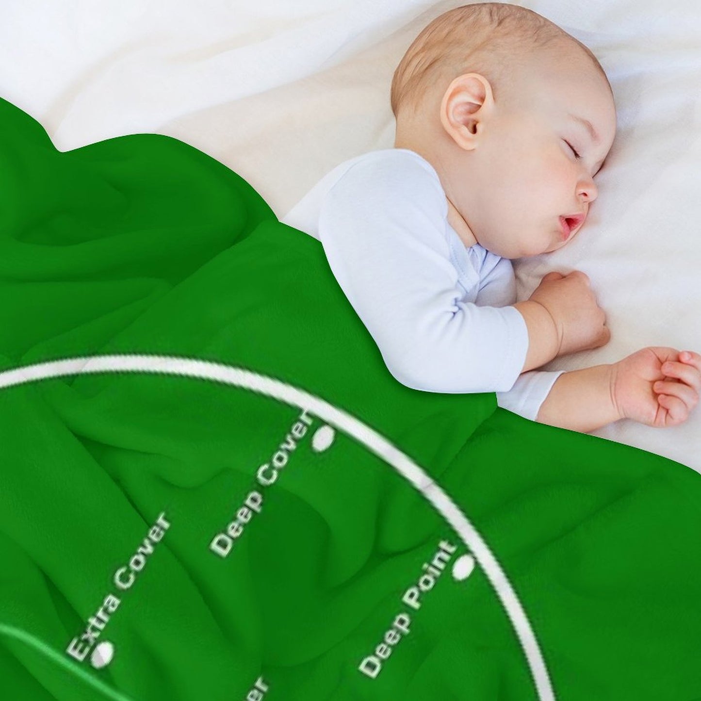 Cricket Pitch Layout Throw Blanket