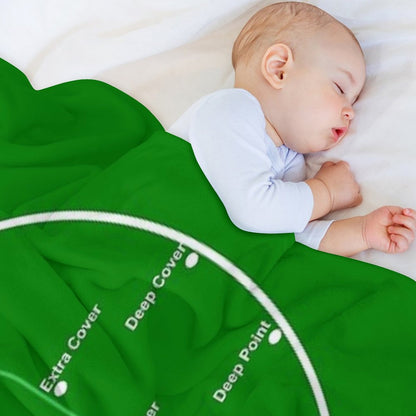 Cricket Pitch Layout Throw Blanket