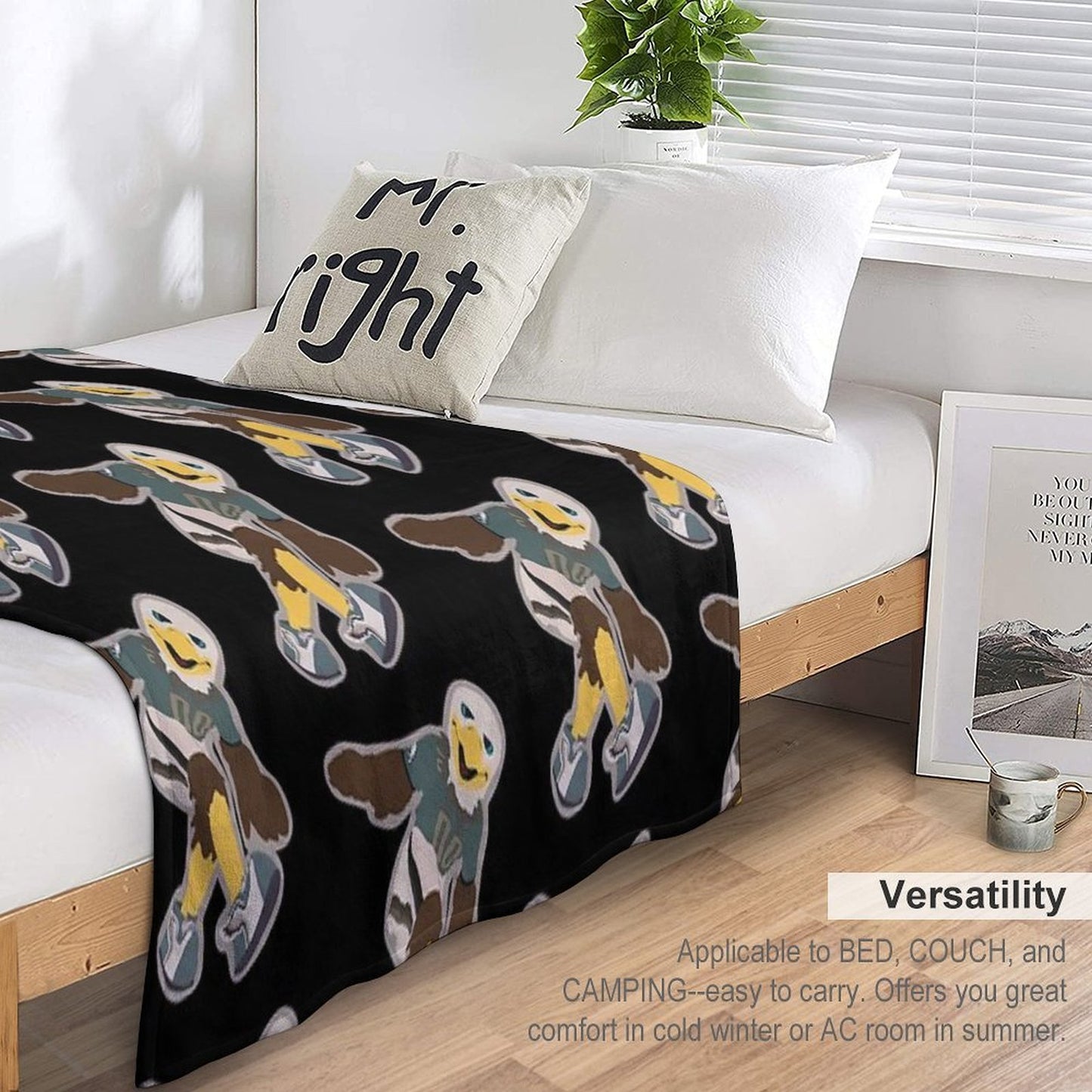 Swoop - Philadelphia Eagles Throw Blanket