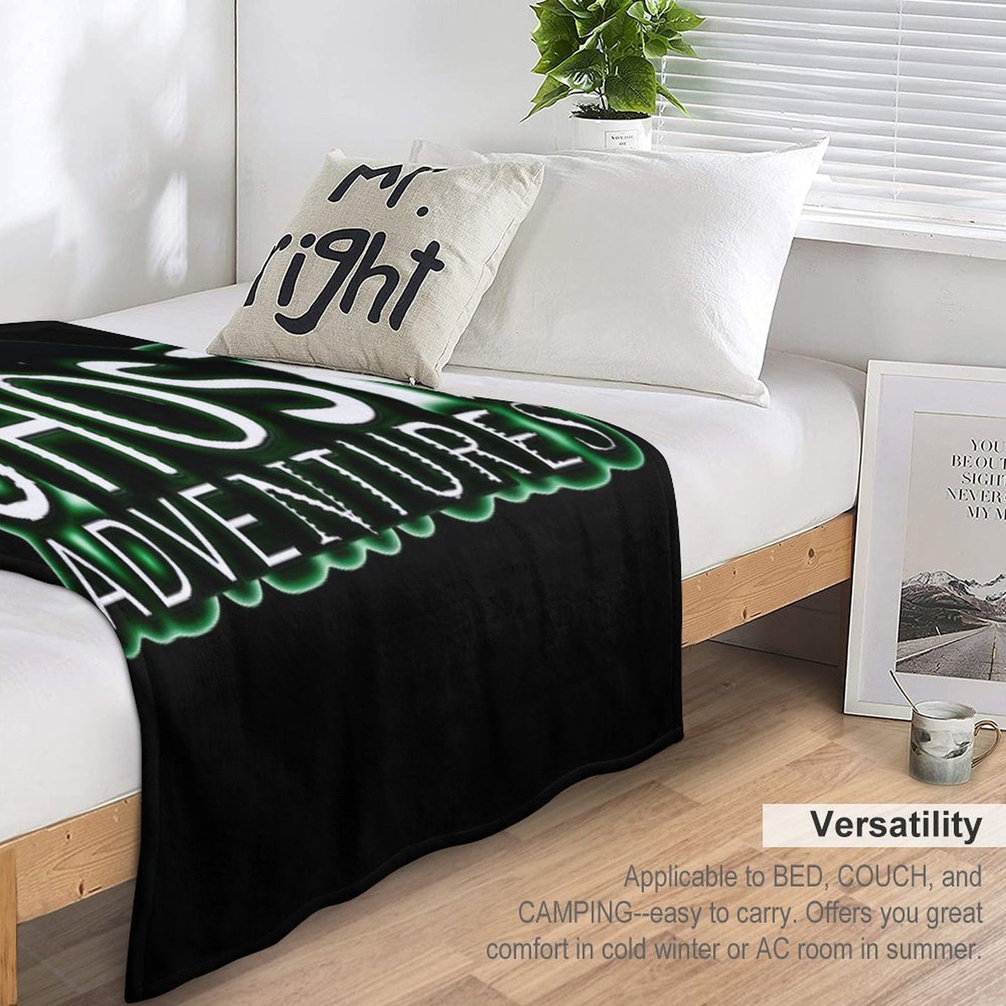 Ghost Adventures Crew Throw Blanket