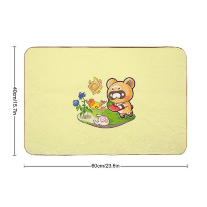 Guoba! - Genshin Impact Bath Mat