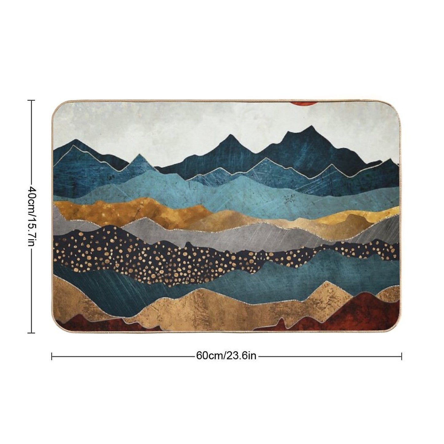 Amber Dusk Bath Mat