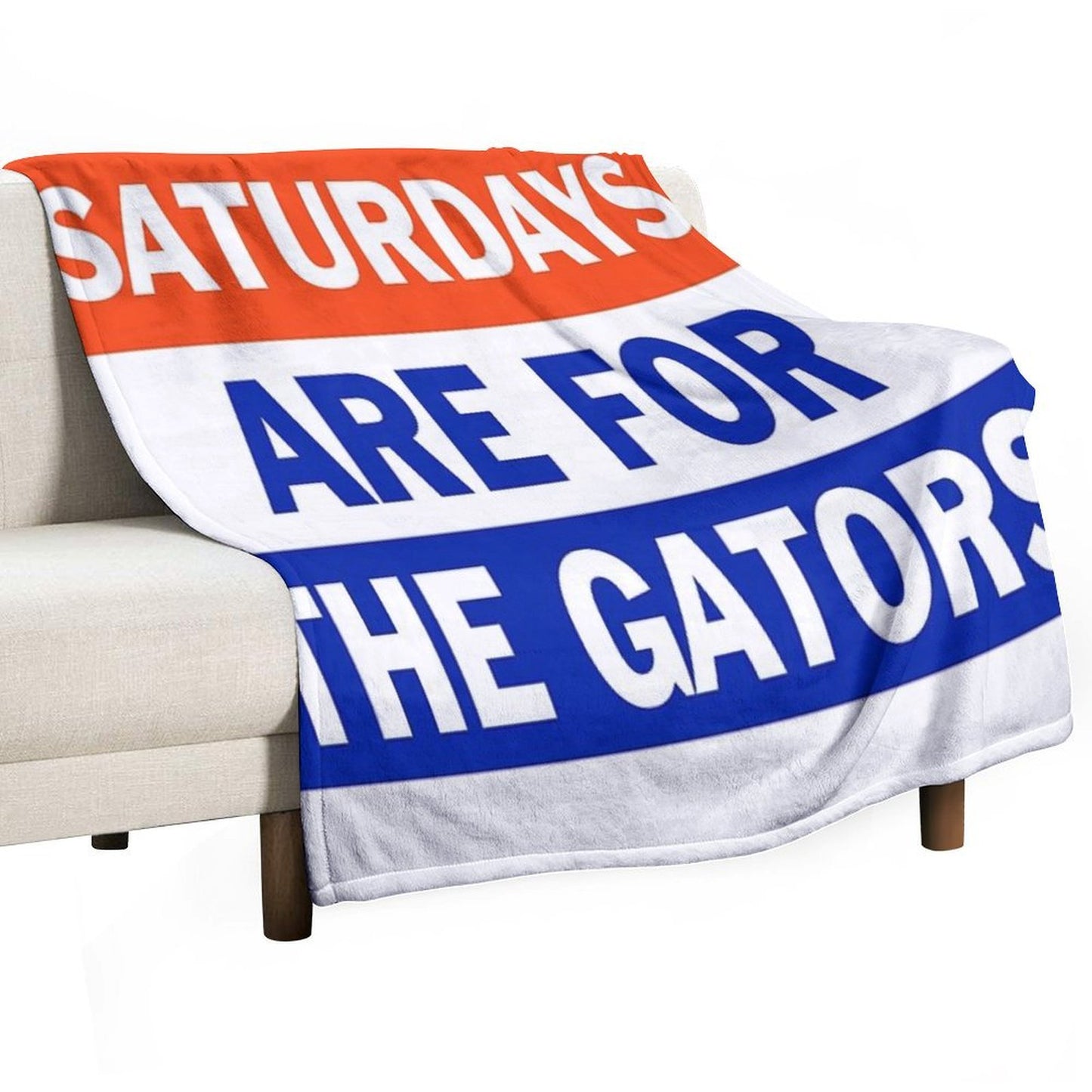 Saturdays Throw Blanket