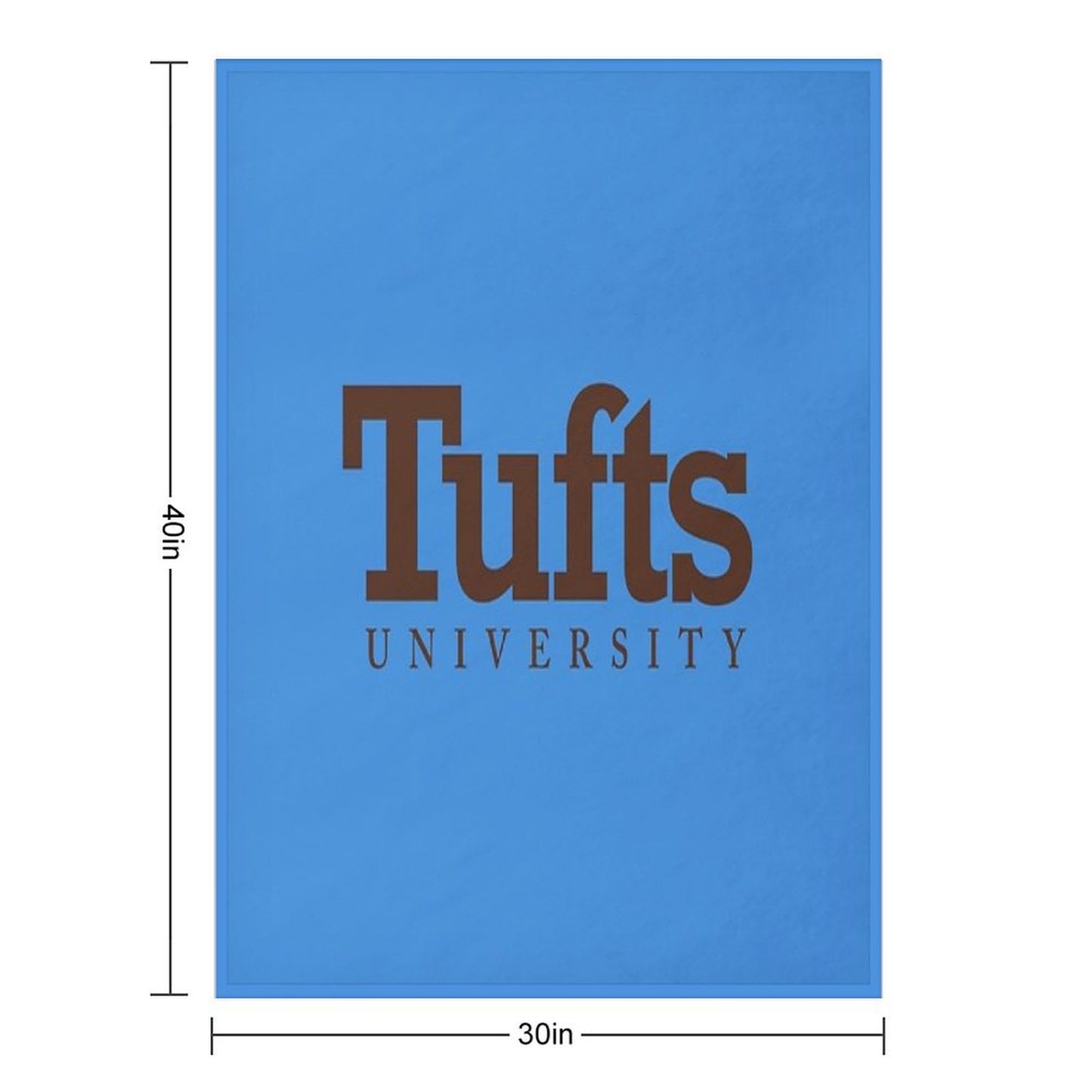 Tufts University Throw Blanket