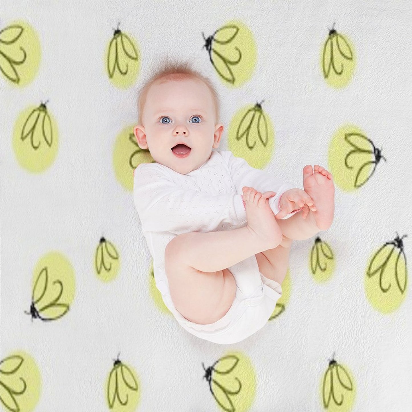 Fireflies, Lightning Bugs Throw Blanket