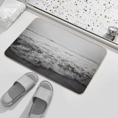 Ocean Crash  Easy To Clean Bath Mat