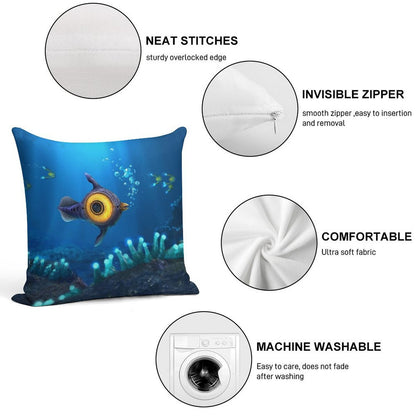 Peeper Soft Shrink-Resistant Throw Pillow