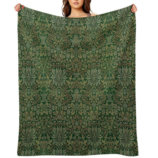 Flower Garden by William Morris, 1879 Throw Blanket