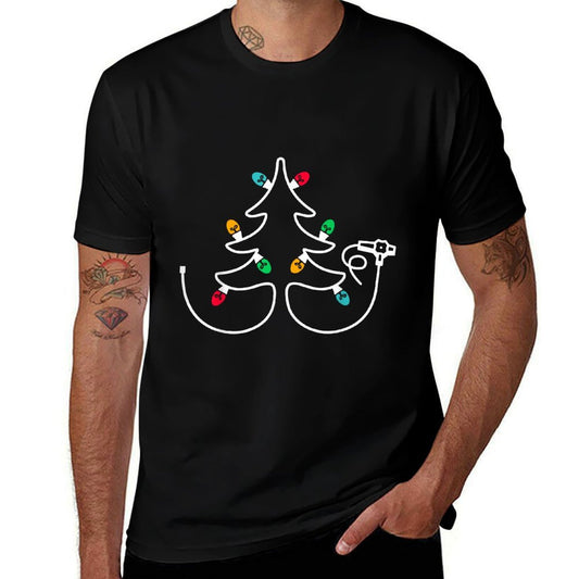 Gastrointestinal Nurse Christmas Tree GI Crew Endoscopy Tech  Breathable T-Shirt