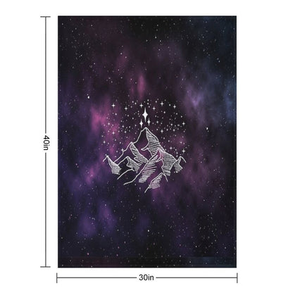 ACOTAR Velaris Galaxy Throw Blanket