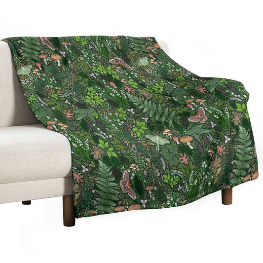 Forest Foray Throw Blanket