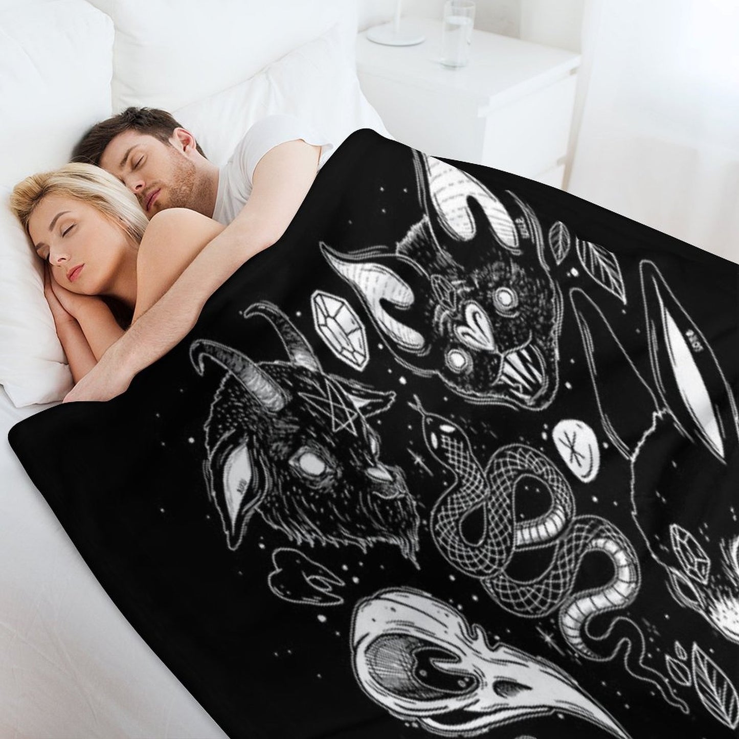 FAMILIAR SPIRITS Throw Blanket