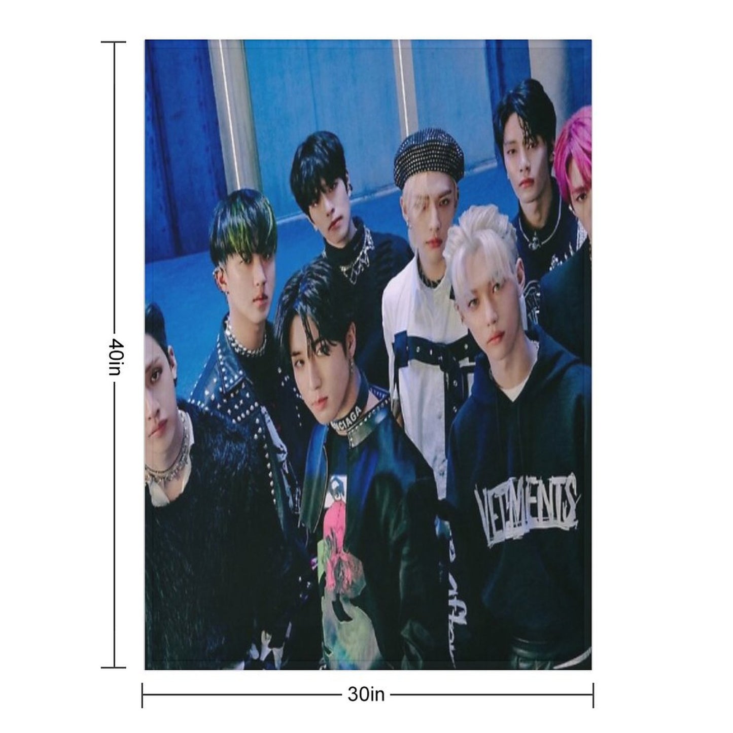 # Skz ☆ Throw Blanket