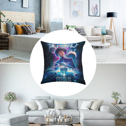 SOPRANO STAR HUNTER Linen Throw Pillow Cover