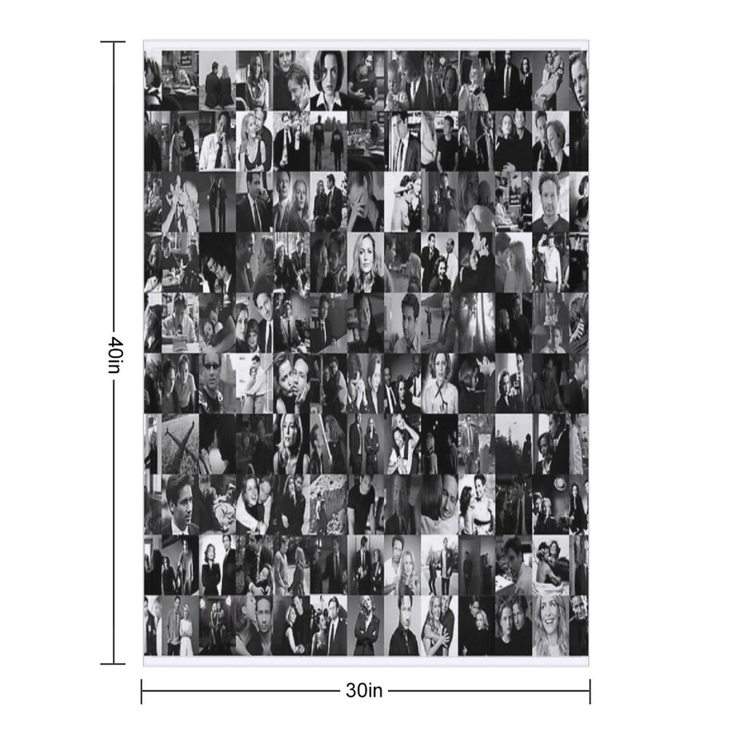 The X-Files 30 Years 30th Anniversary Throw Blanket