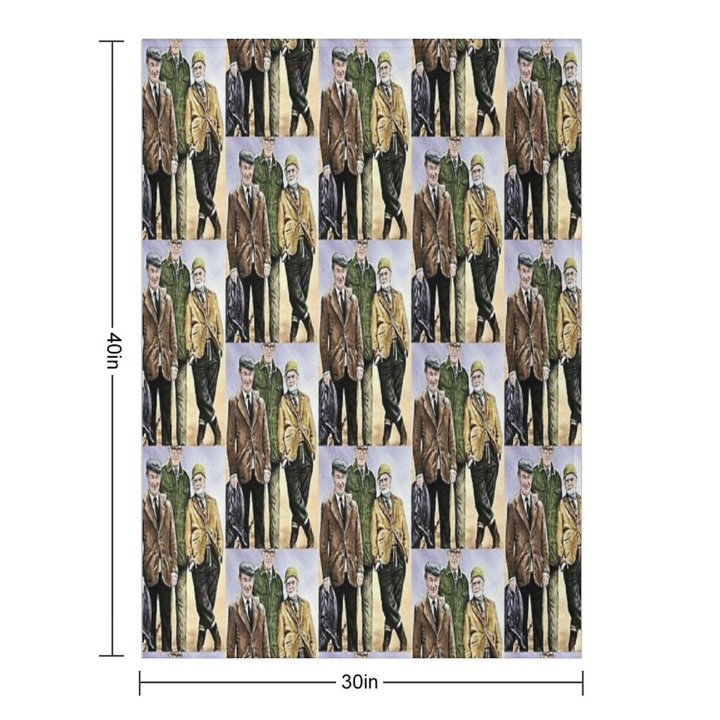 Last of The Summer Wine Throw Blanket