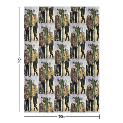 Last of The Summer Wine Throw Blanket