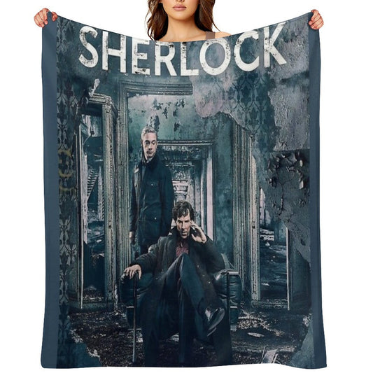 BBC Sherlock Throw Blanket