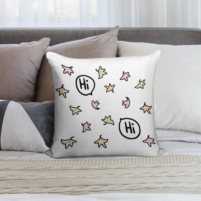Heartstopper - Charlie And Nick - Hi Soft Ultra-Soft Texture Throw Pillow