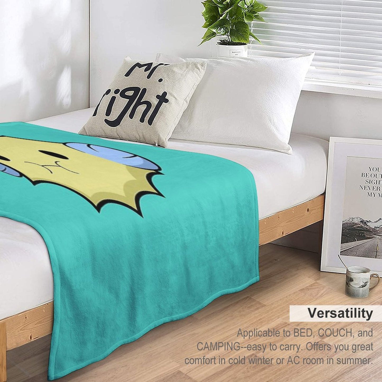 Puff Buddy Throw Blanket