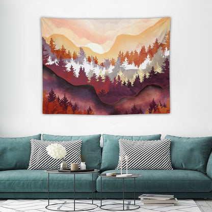 Amber Forest Tapestry