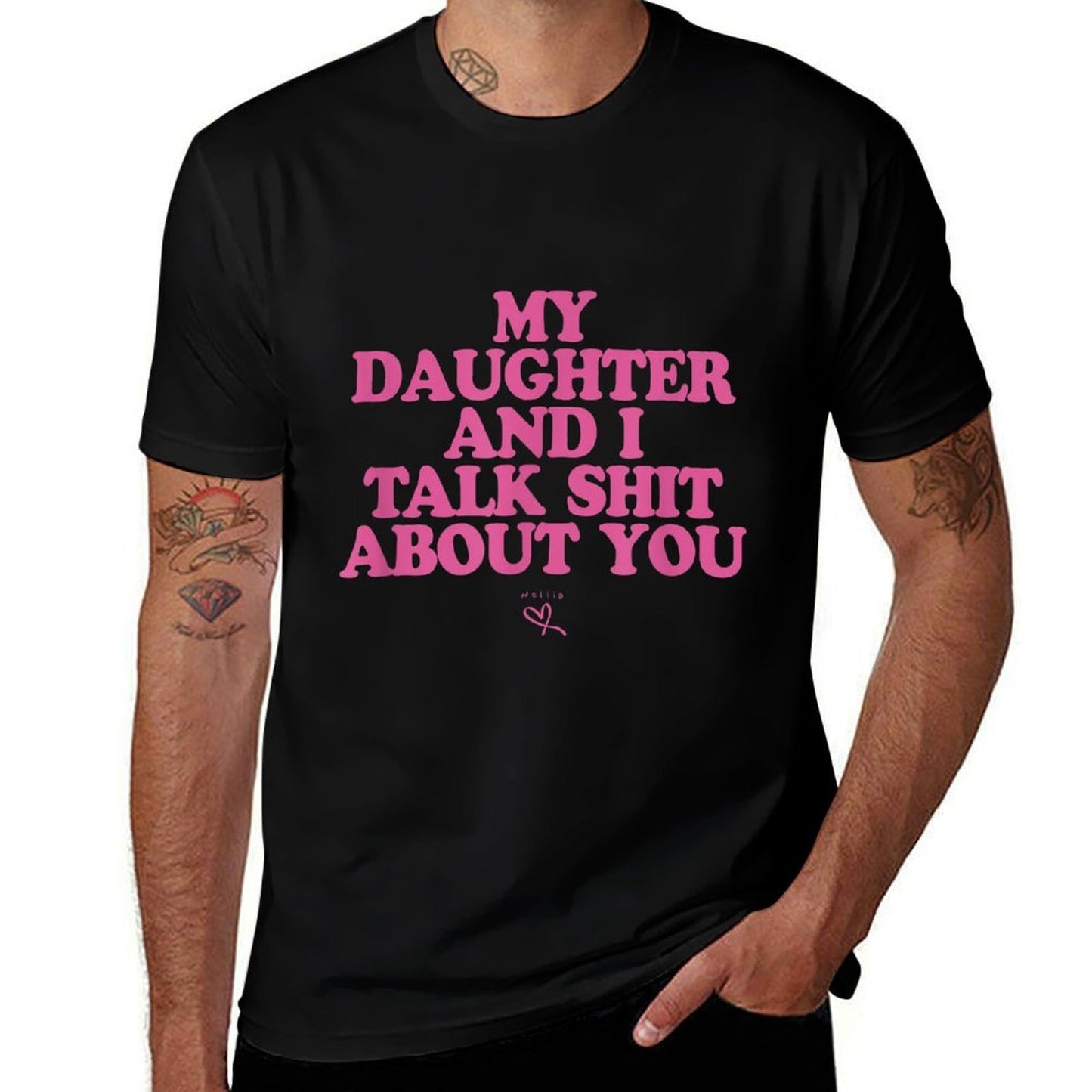 My Daughter And I Talk Shit About You - Funny Gift for Mom  Versatile T-Shirt