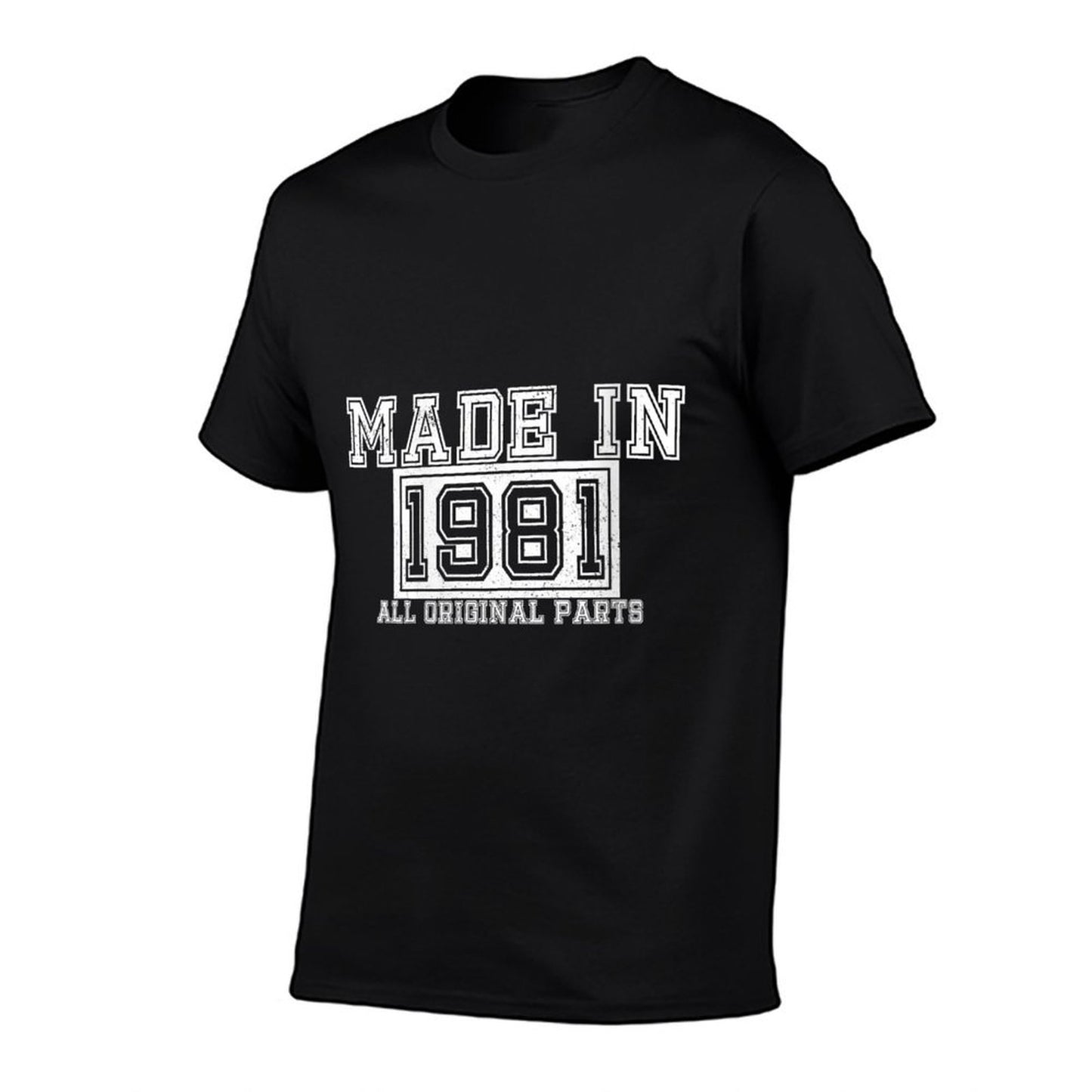 Womens 40th Birthday Gift Funny Vintage 1981 Original Parts  Odor-resistant T-Shirt