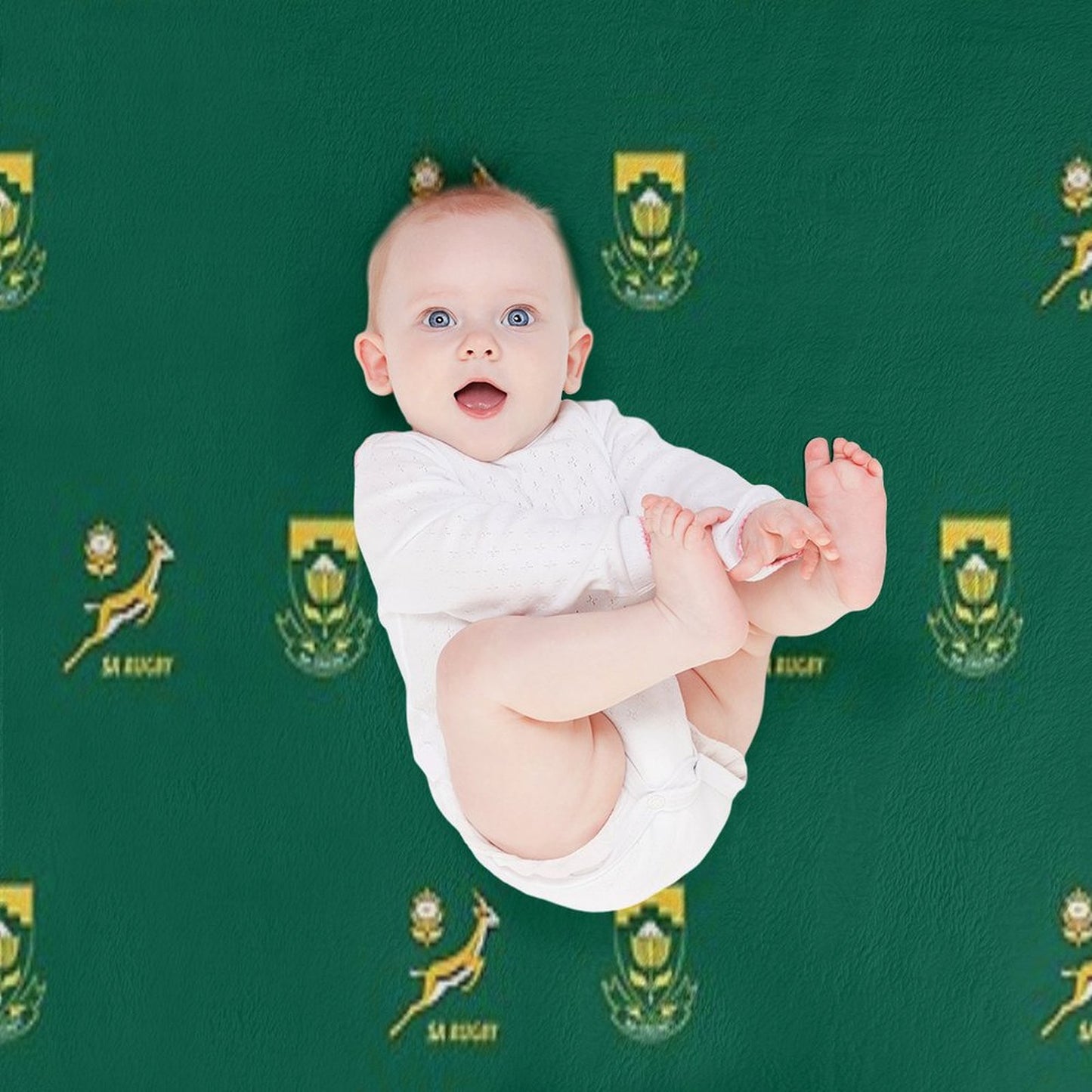 SOUTH AFRICAN CRICKET -FANS Throw Blanket