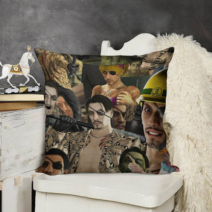 Majima Everywhere Linen Throw Pillow Cover