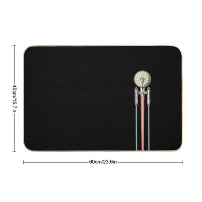 USS Enterprise Star Trek 2 Bath Mat