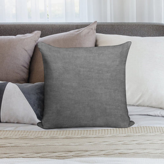 ██ Rough Concrete Gray Soft Warmth Comfort Throw Pillow