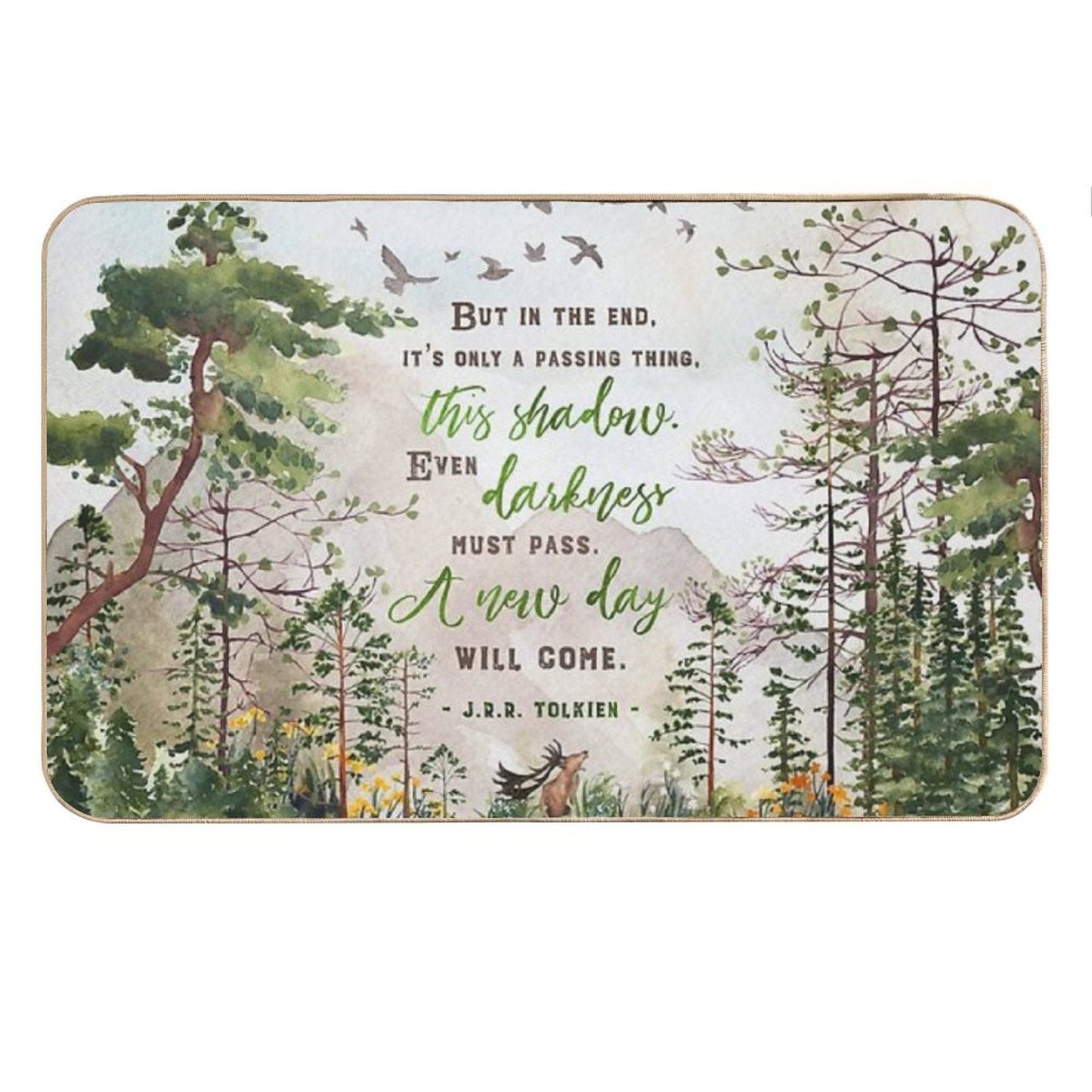 But in The End Bath Mat