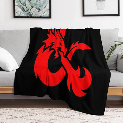 Dungeons & Dragons Logo Throw Blanket
