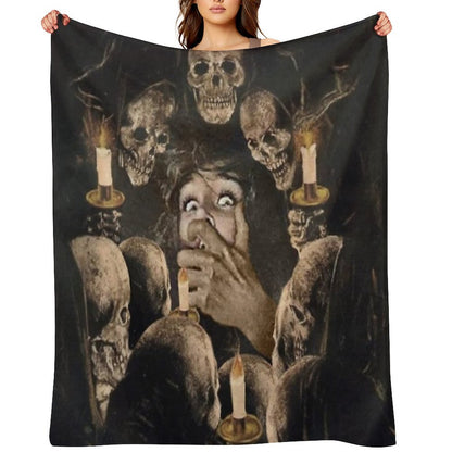 DARK VIGIL⠀ Throw Blanket