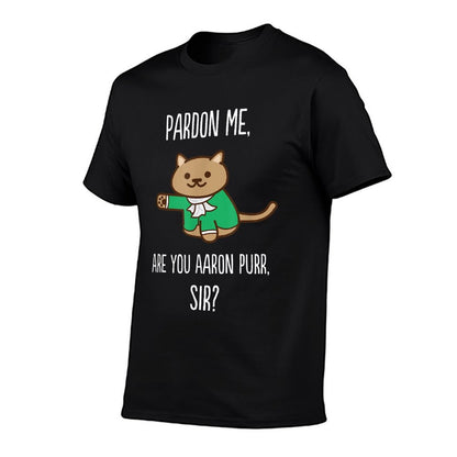 The Hamilton Cat T-shirt for Men Women Kids  Odor-resistant T-Shirt