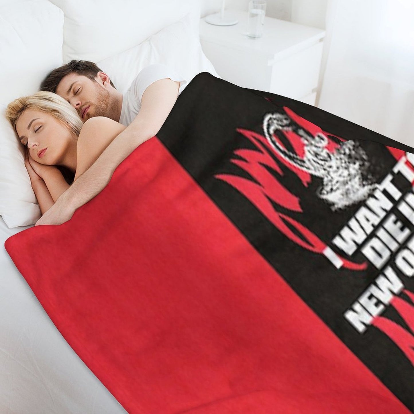 IWANTTODIEINNEWORLEANS Throw Blanket