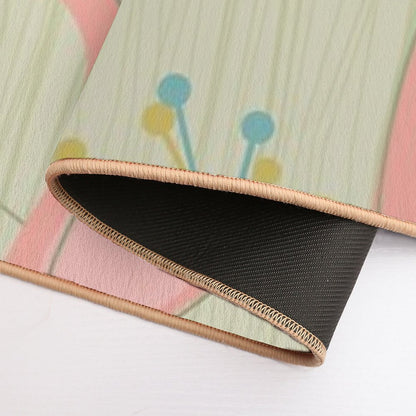 Retro Eames-Era Atomic Inspired 2 Bath Mat