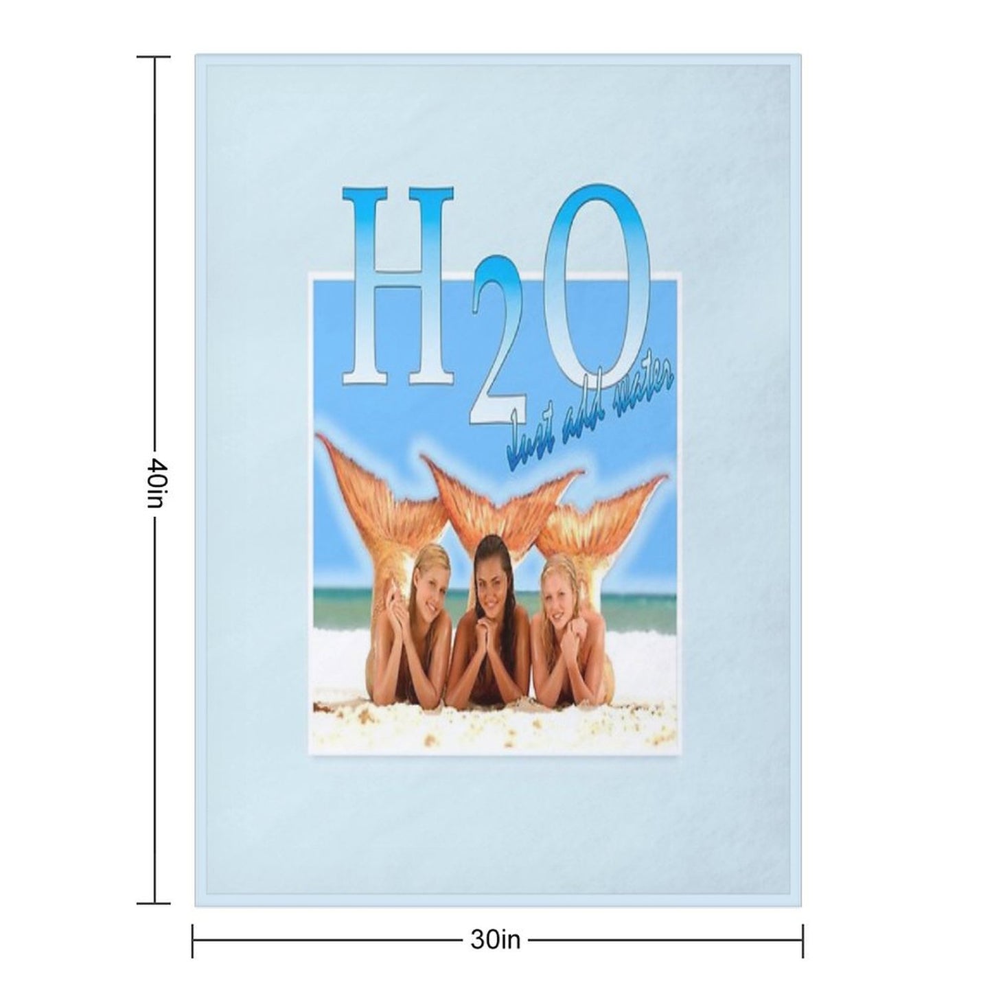 H2O Throw Blanket